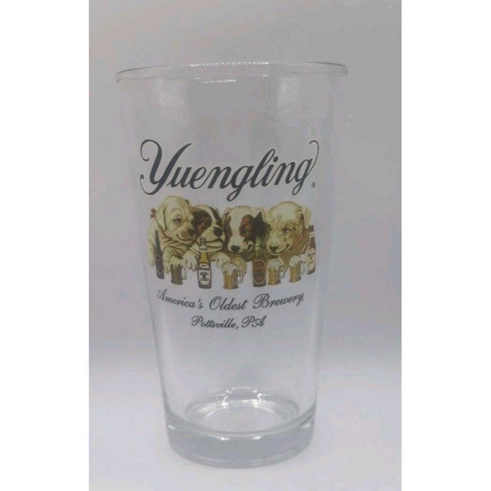 Yuengling Beer Glass America's Oldest Brewery Pottsville PA Breweriana